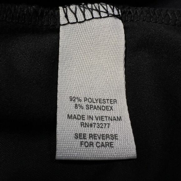 NWT Mudd Brand Juniors Womens Size Medium Black Jersey Dress Lace Sleeve Detail - Picture 8 of 14